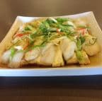 Best 63. Steamed Basa with Ginger and Soya Sauce姜葱蒸斑 in Saint Albert, AB