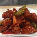 Best 32. Sweet-and-Sour Pork 甜酸咕噜肉 (点心) in Saint Albert, AB